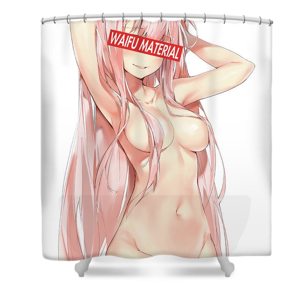 1 02 darling in the franxx waifu anime manga series fanart hentai ahegao oppai mad lab - Anime Shower Curtain Shop