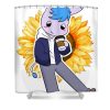 1 aggret suko jeni abal abal transparent - Anime Shower Curtain Shop