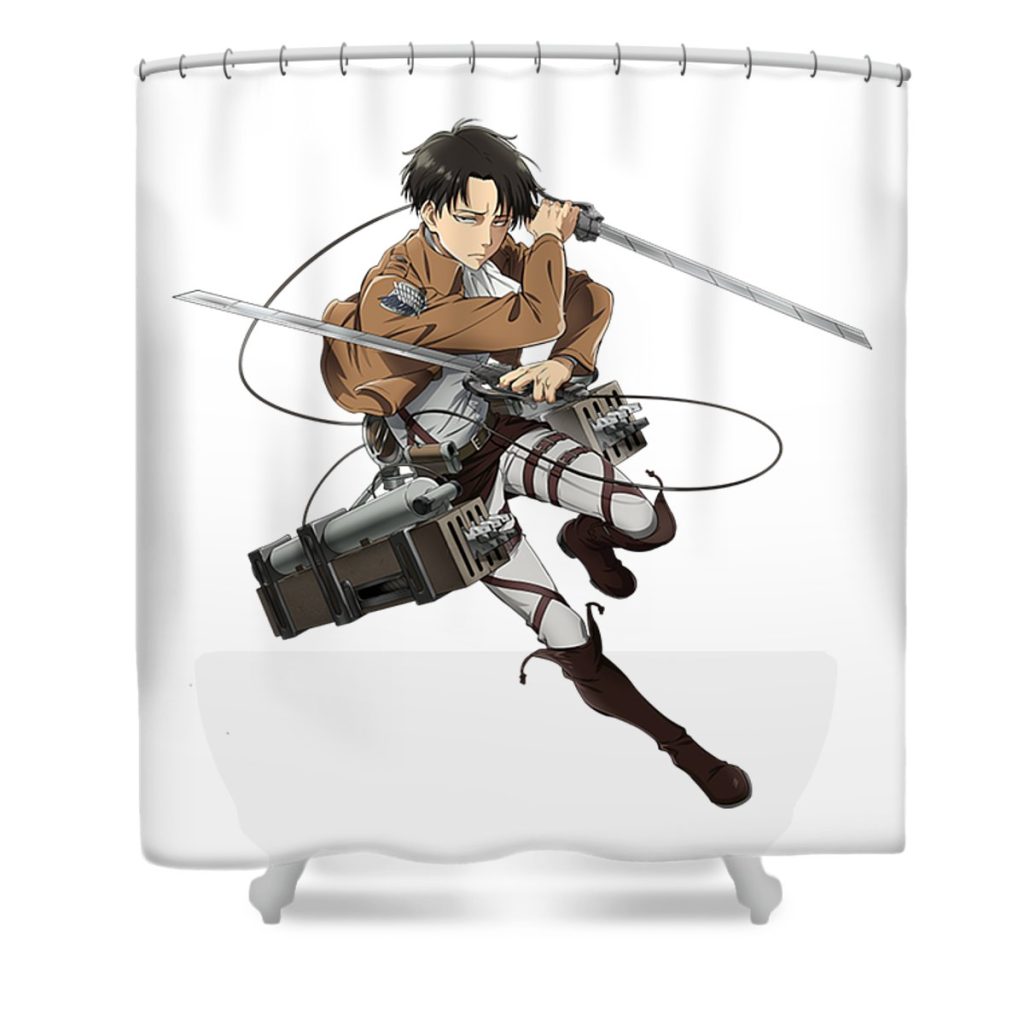 1 attack on titan shingeki no kyojin final season eren yeager armin arlert erwin smith historia sahil solanki transparent - Anime Shower Curtain Shop