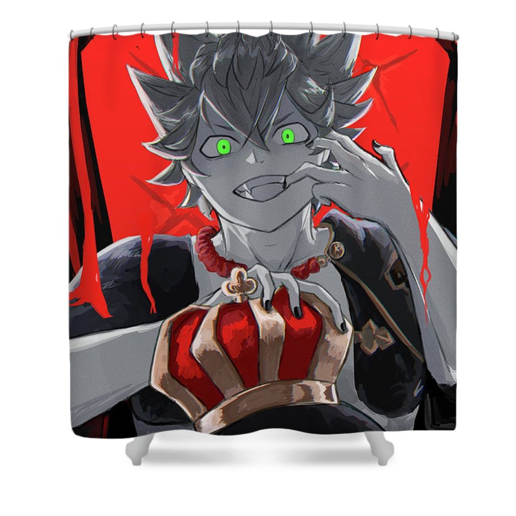 1 demon magic locke flintoft - Anime Shower Curtain Shop