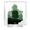 1 howls moving castle atun farida transparent - Anime Shower Curtain Shop