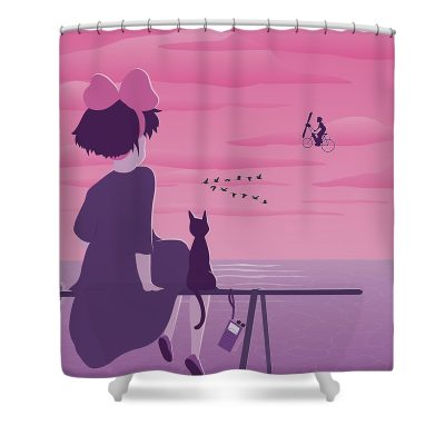 1 kikis delivery service ross branchette - Anime Shower Curtain Shop