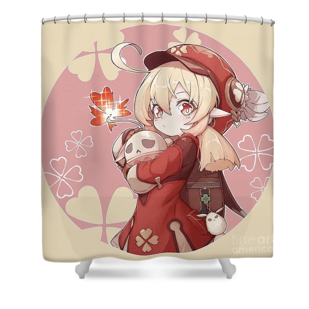 1 klee genshin impact gary thompson - Anime Shower Curtain Shop