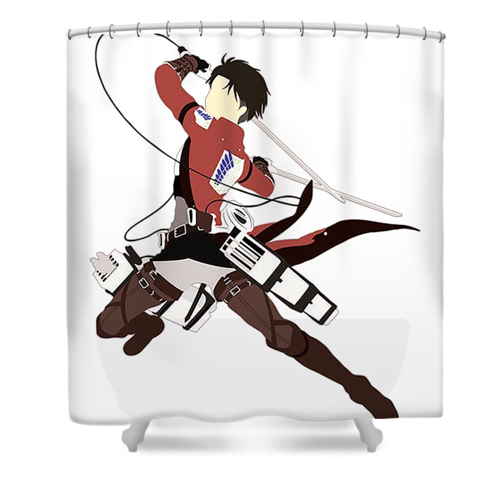 1 levi nani wijaya transparent - Anime Shower Curtain Shop