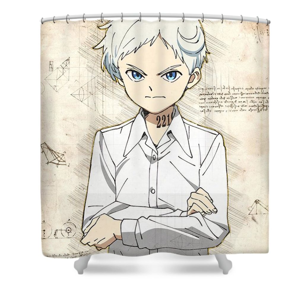 1 norman artwork big mart - Anime Shower Curtain Shop