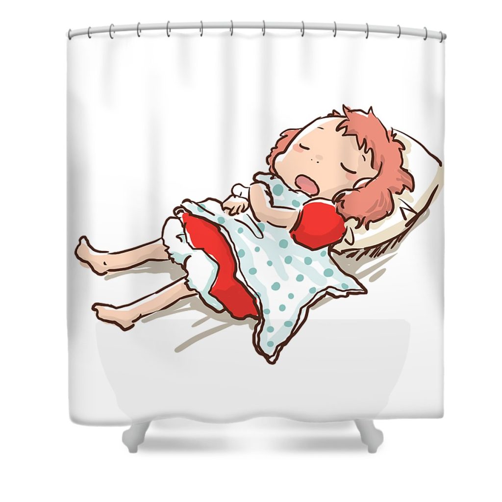 1 ponyo charlie bost transparent - Anime Shower Curtain Shop