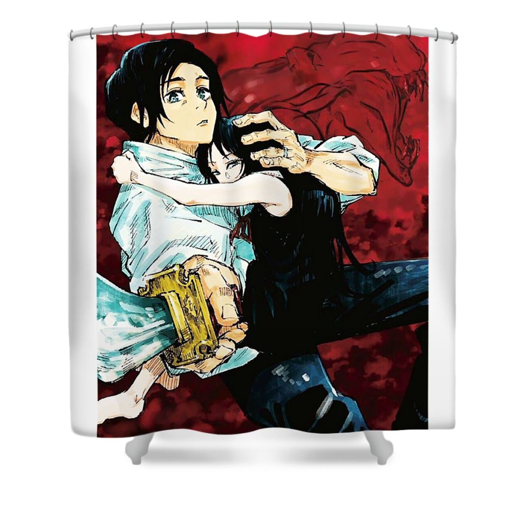 1 pretty old best friends similarities yuta okkotsu vintage zery bart transparent - Anime Shower Curtain Shop