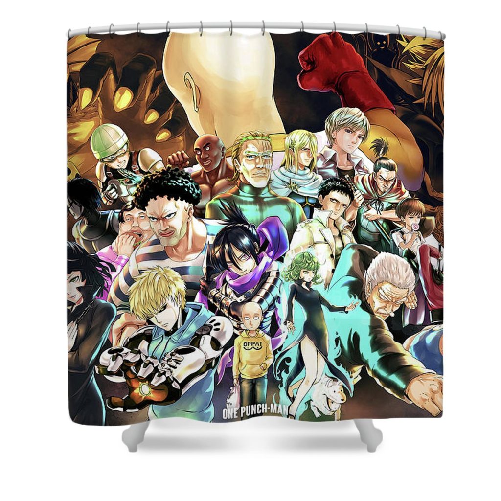 1 s class heroes unite teddie stibbs - Anime Shower Curtain Shop