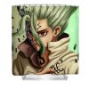 1 senku ishigami nguyen hai - Anime Shower Curtain Shop