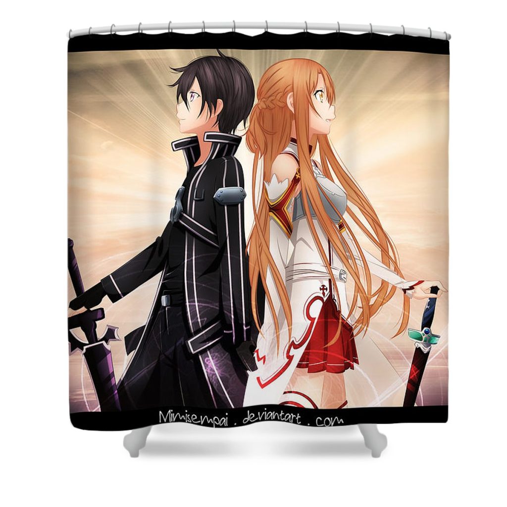 1 sword art online eloisa mannion - Anime Shower Curtain Shop