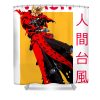 1 trigun vash rendi sow transparent - Anime Shower Curtain Shop