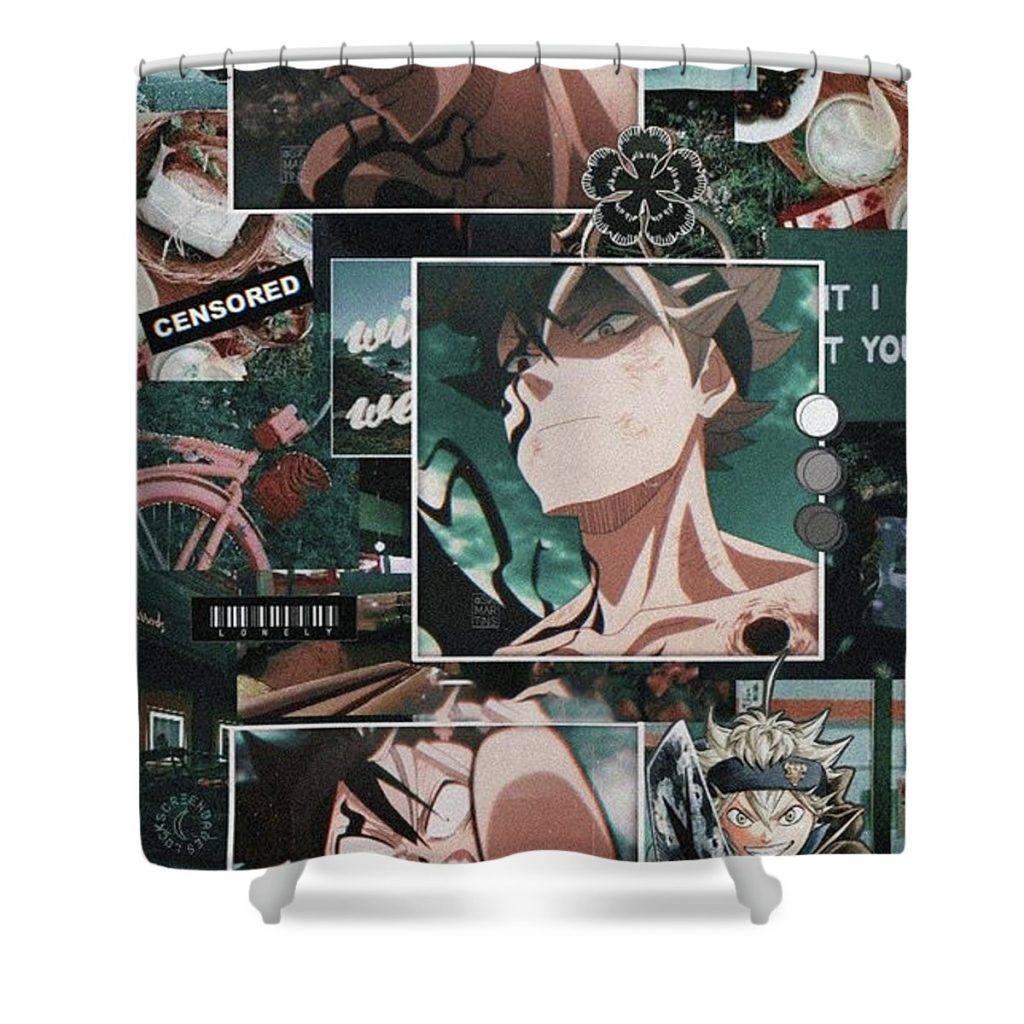 10 demon magic locke flintoft - Anime Shower Curtain Shop