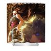 10 fighter hunter lon najara - Anime Shower Curtain Shop