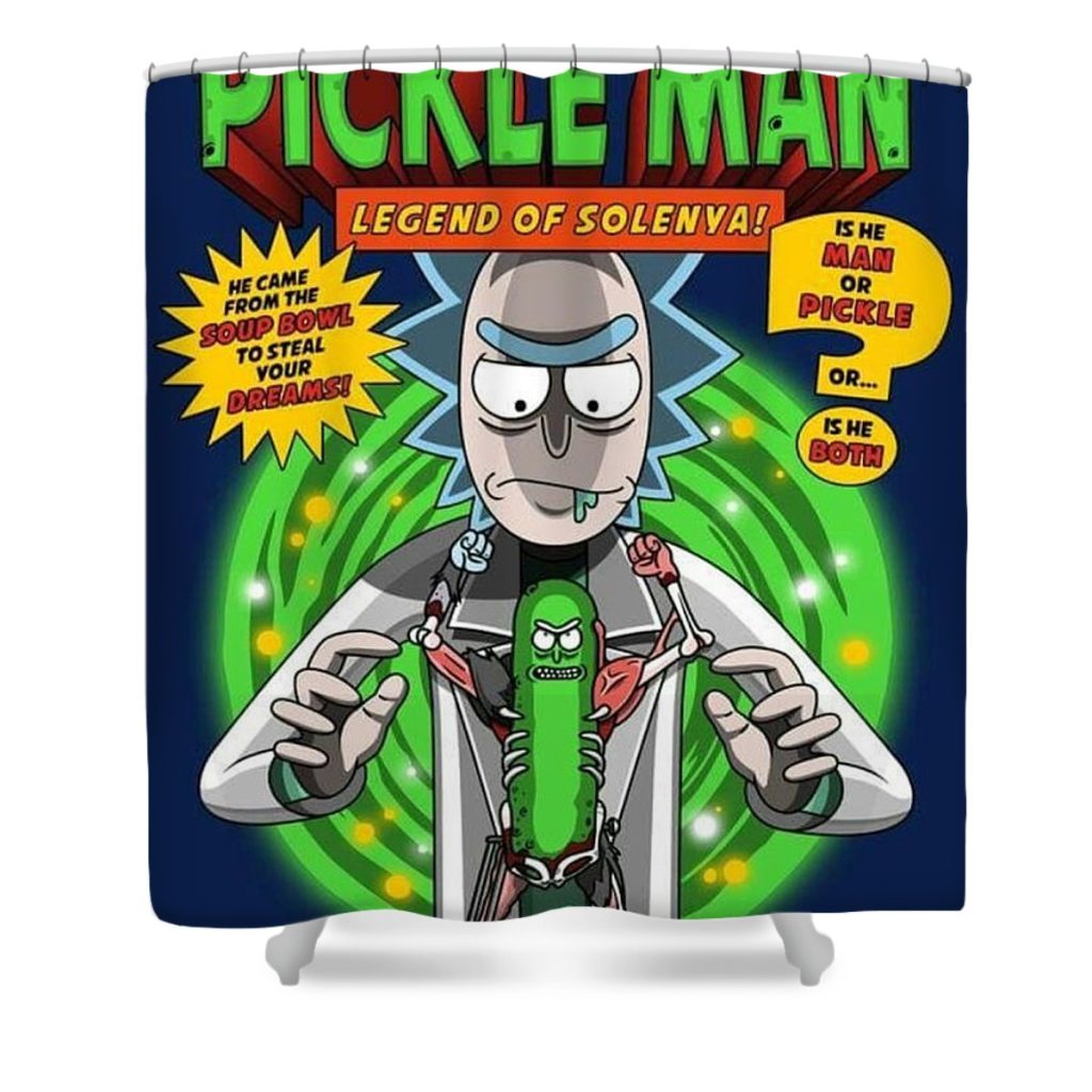 11 rick and morty richard mohler - Anime Shower Curtain Shop