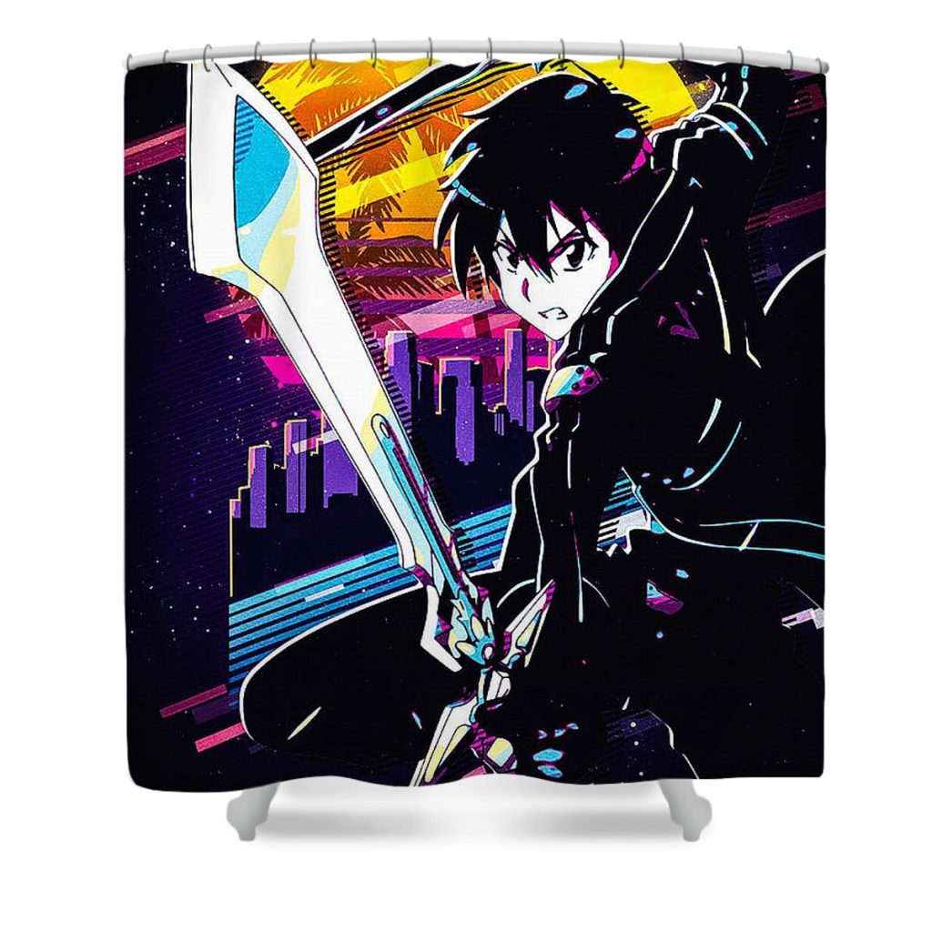 11 sword art online sean escobar - Anime Shower Curtain Shop