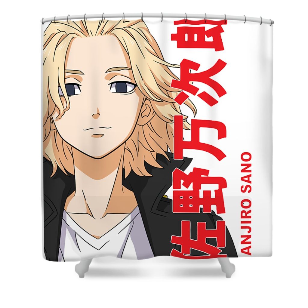 11 tokyo revenger gab fernando transparent - Anime Shower Curtain Shop