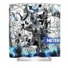 12 fighter hunter lon najara - Anime Shower Curtain Shop