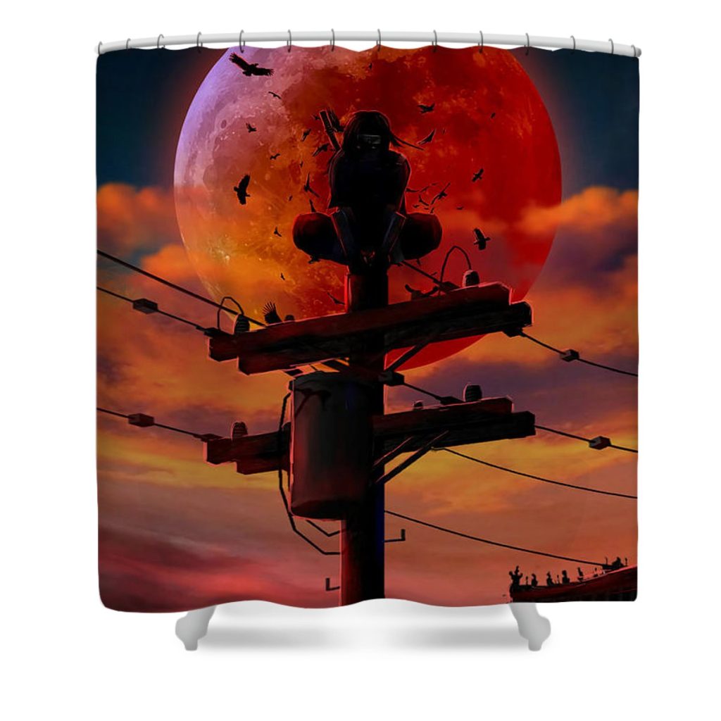 12 uchiha itachi lac lac - Anime Shower Curtain Shop