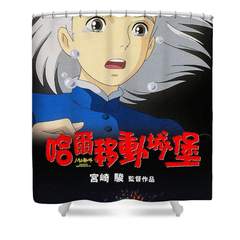 13 howls moving castle jesse corum - Anime Shower Curtain Shop