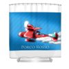 13 porco rosso illone lalal transparent - Anime Shower Curtain Shop