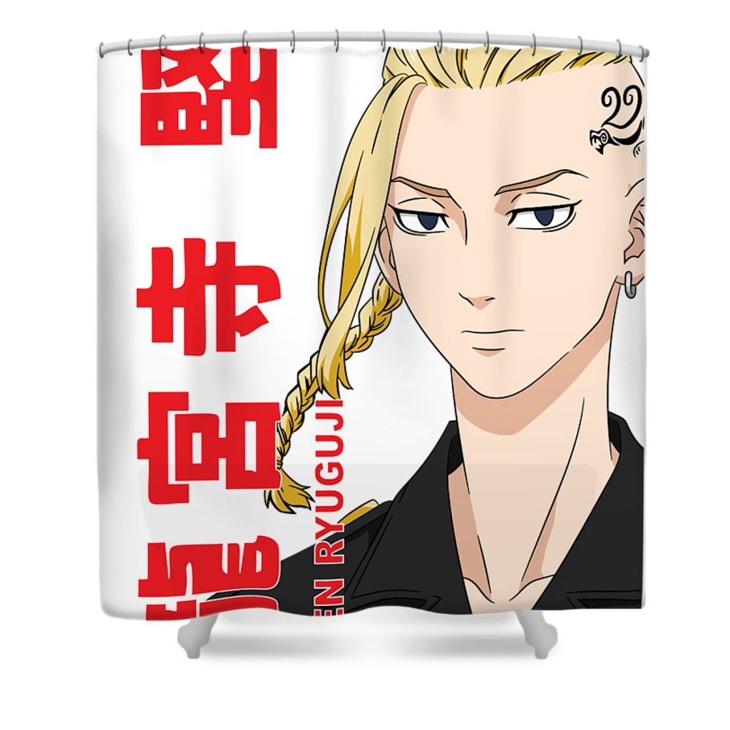 13 tokyo revenger gab fernando transparent - Anime Shower Curtain Shop