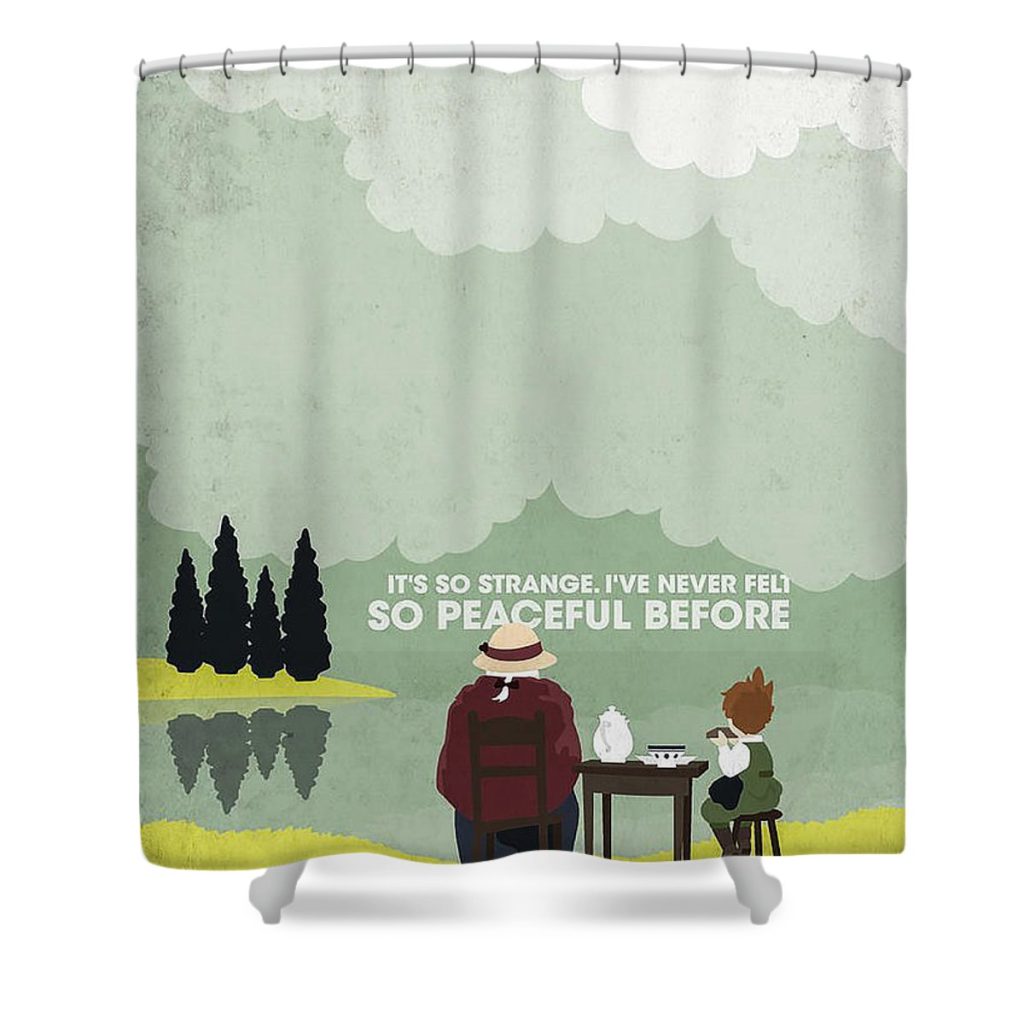 14 howls moving is castle laura gathercole - Anime Shower Curtain Shop