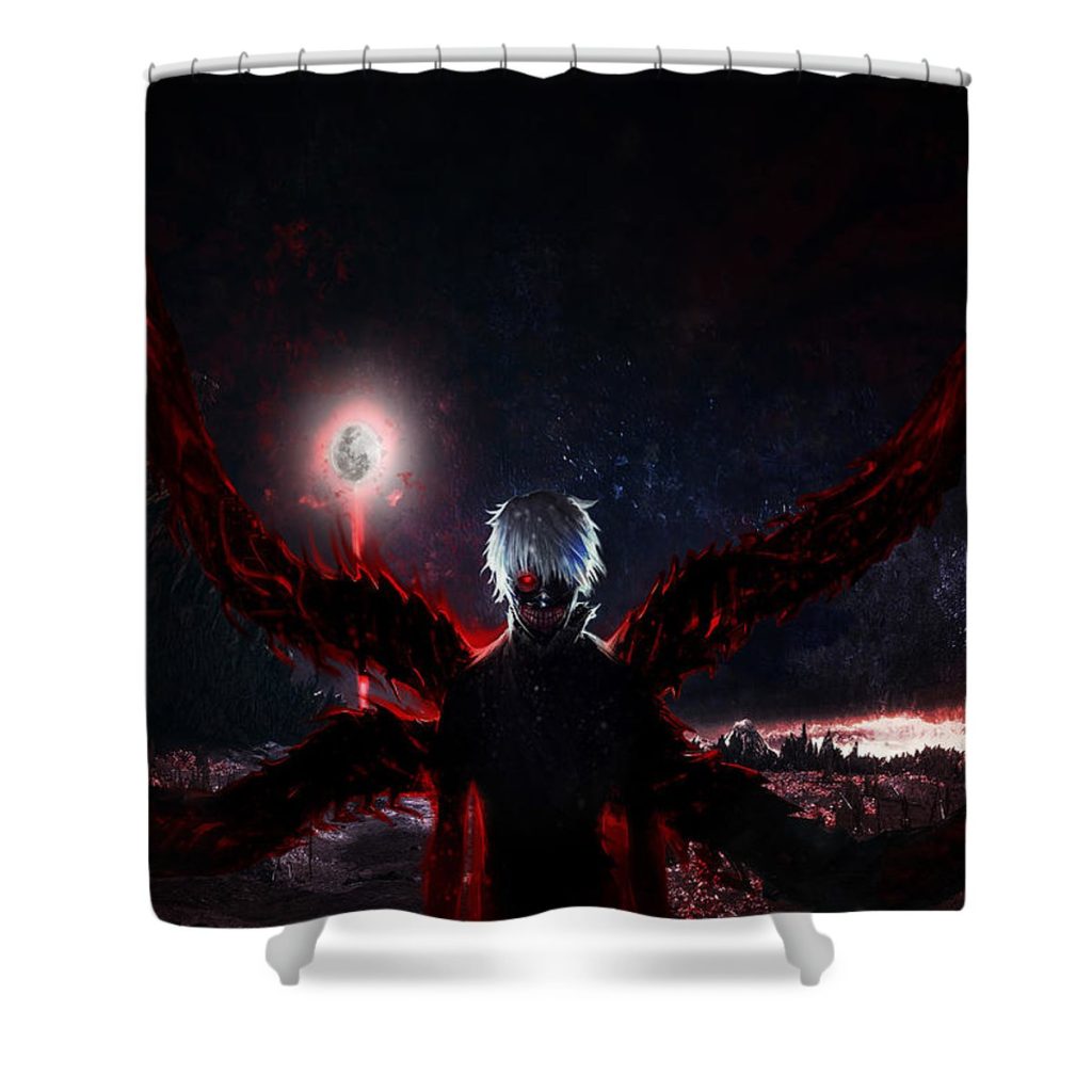 14 kaneki ken loan nguyen - Anime Shower Curtain Shop