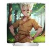 15 senku ishigami nguyen hai - Anime Shower Curtain Shop