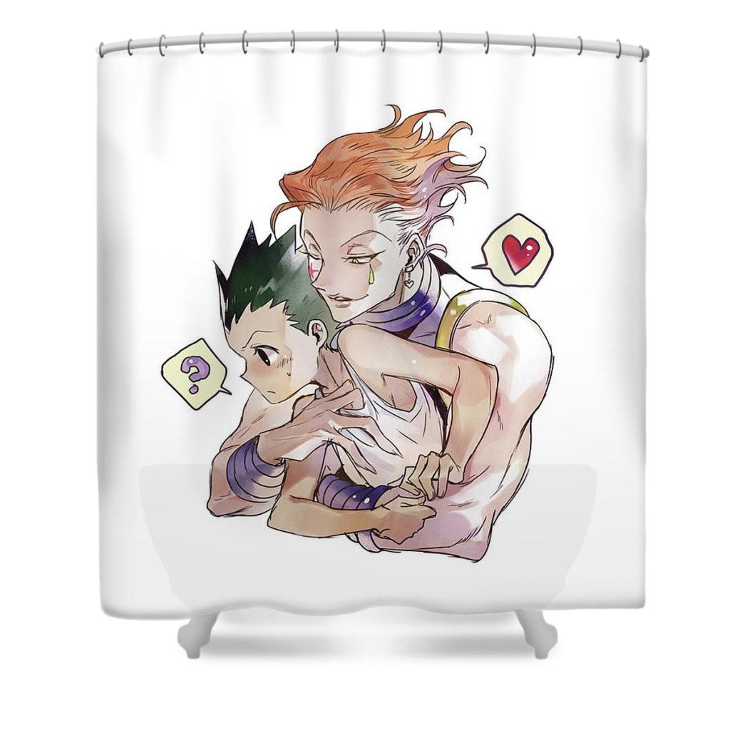 17 fighter hunter lon najara - Anime Shower Curtain Shop