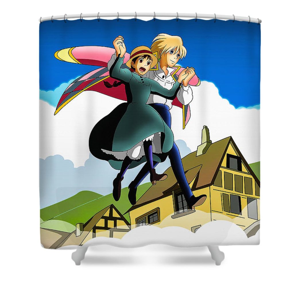 17 howls moving castle james theodore - Anime Shower Curtain Shop