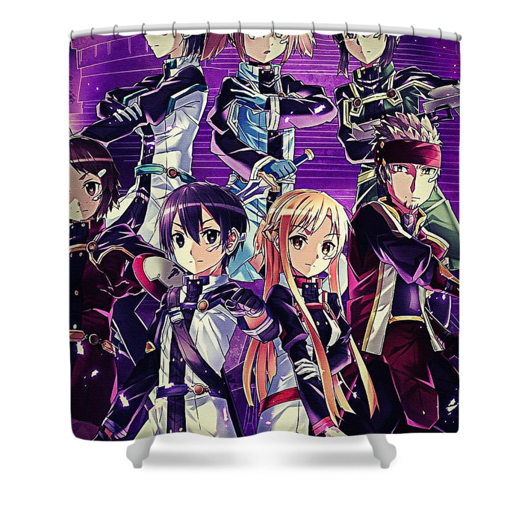 17 sword art online torrey holley - Anime Shower Curtain Shop