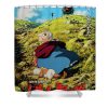 18 howls moving castle jesse corum - Anime Shower Curtain Shop