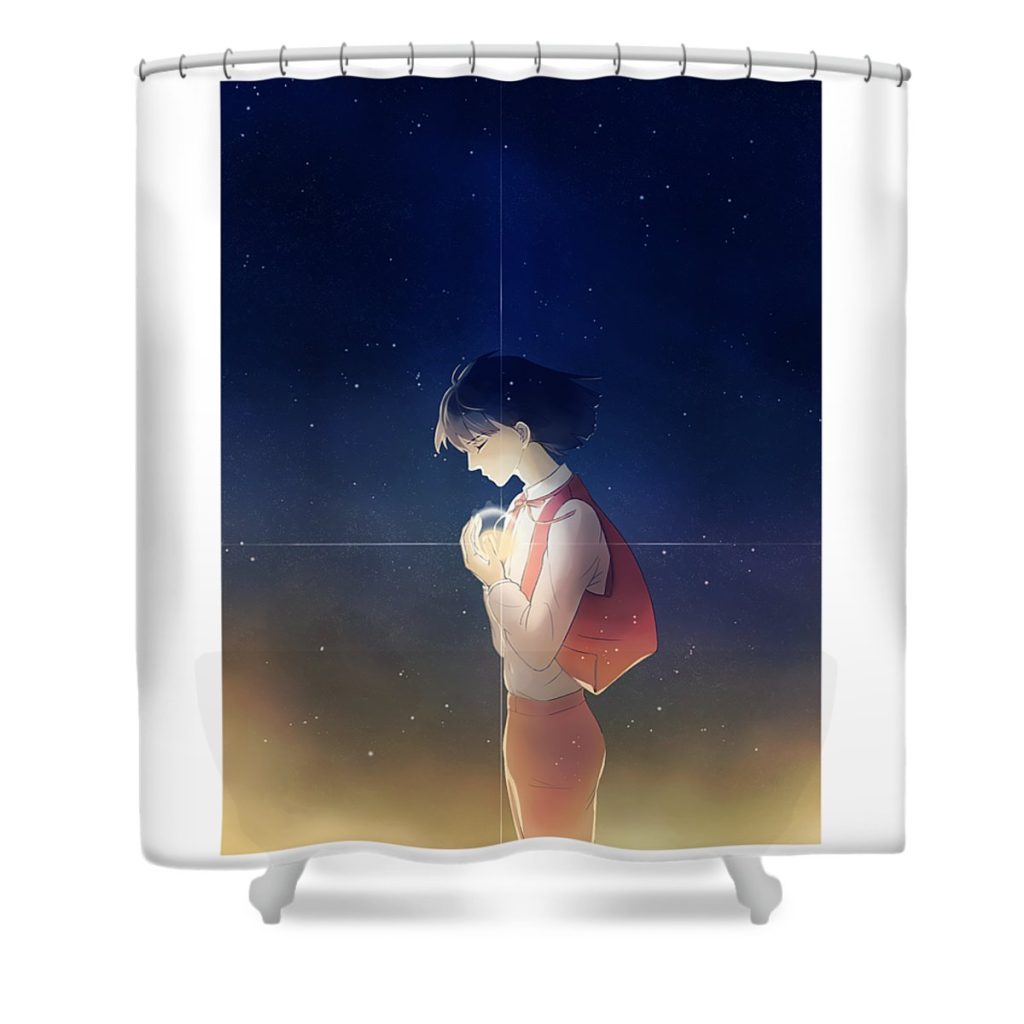 19 howls moving castle carina miss transparent - Anime Shower Curtain Shop