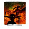 19 tanjiro nezuko zenitsu demon slayer big duck - Anime Shower Curtain Shop