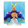 2 all might george lim transparent - Anime Shower Curtain Shop