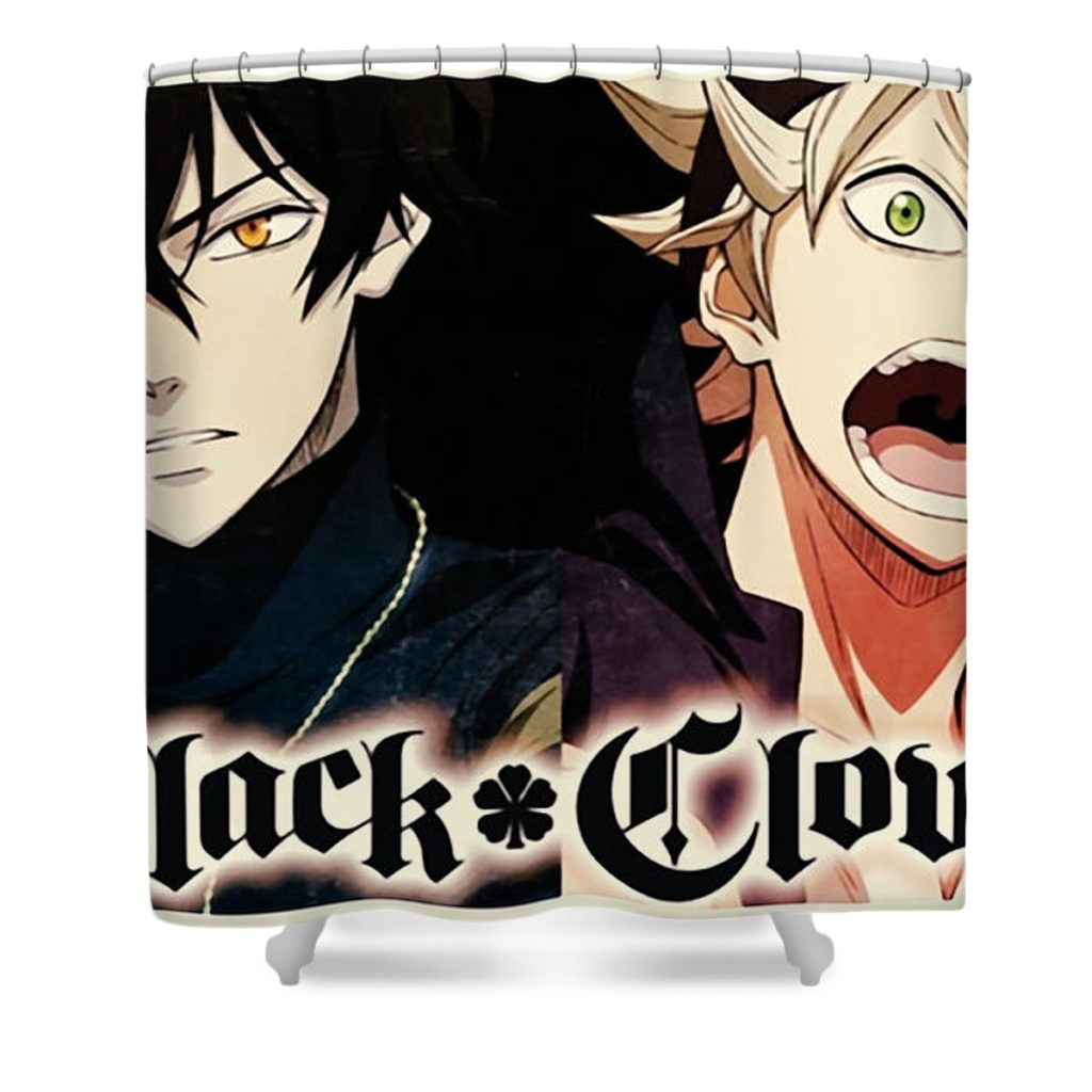 2 black clover ayuedu vijis - Anime Shower Curtain Shop