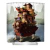 2 howls moving castle jesse corum - Anime Shower Curtain Shop