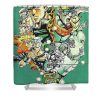 2 jojo bizarre adventure lam quoc ngoc - Anime Shower Curtain Shop