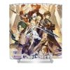 2 liyue genshin impact isla dominic - Anime Shower Curtain Shop