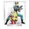 2 uniting for justice teddie stibbs - Anime Shower Curtain Shop