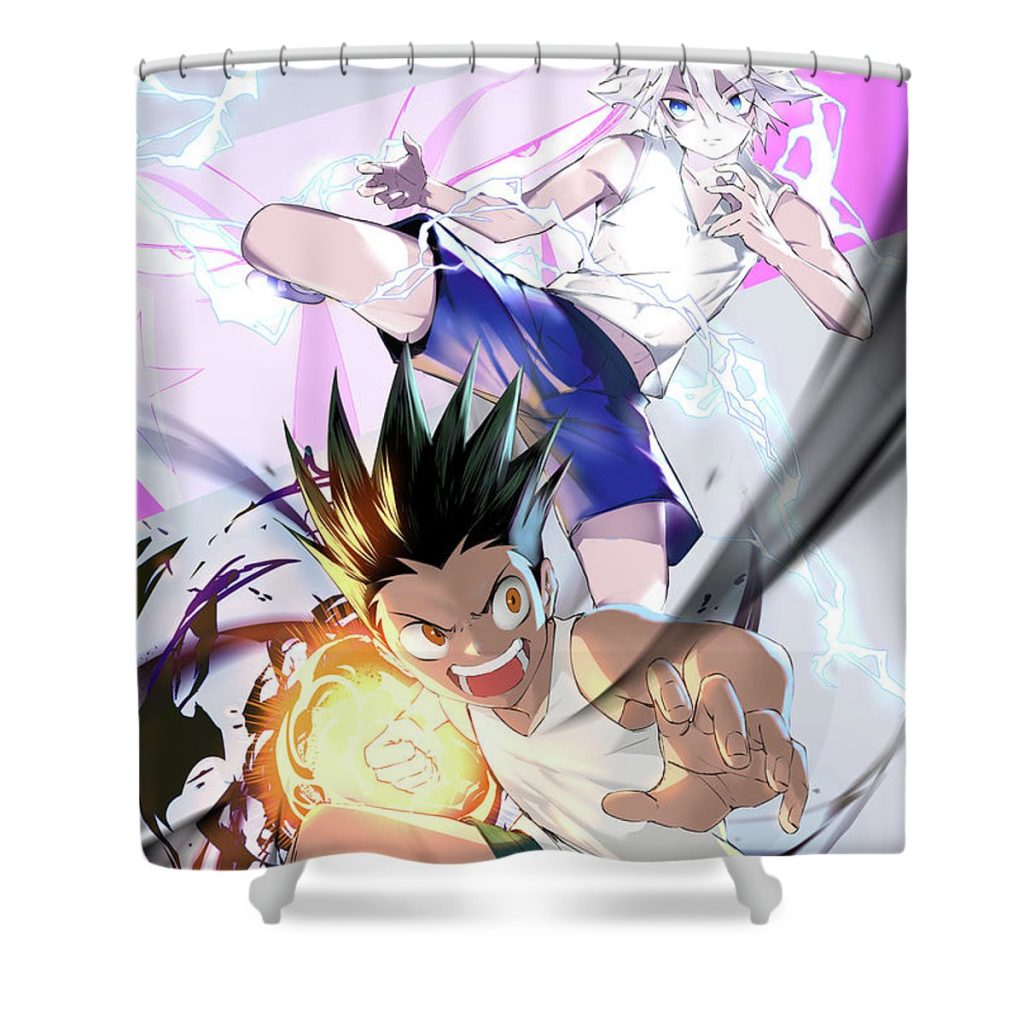 20 fighter hunter lon najara - Anime Shower Curtain Shop