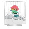 22 nausicaa of the valley of the wind ros see transparent - Anime Shower Curtain Shop