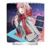 25 zero two of darling in the franxx zero two - Anime Shower Curtain Shop