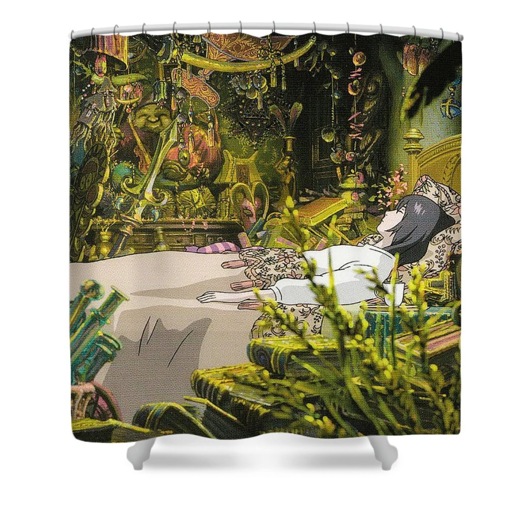 3 howls moving castle james theodore - Anime Shower Curtain Shop