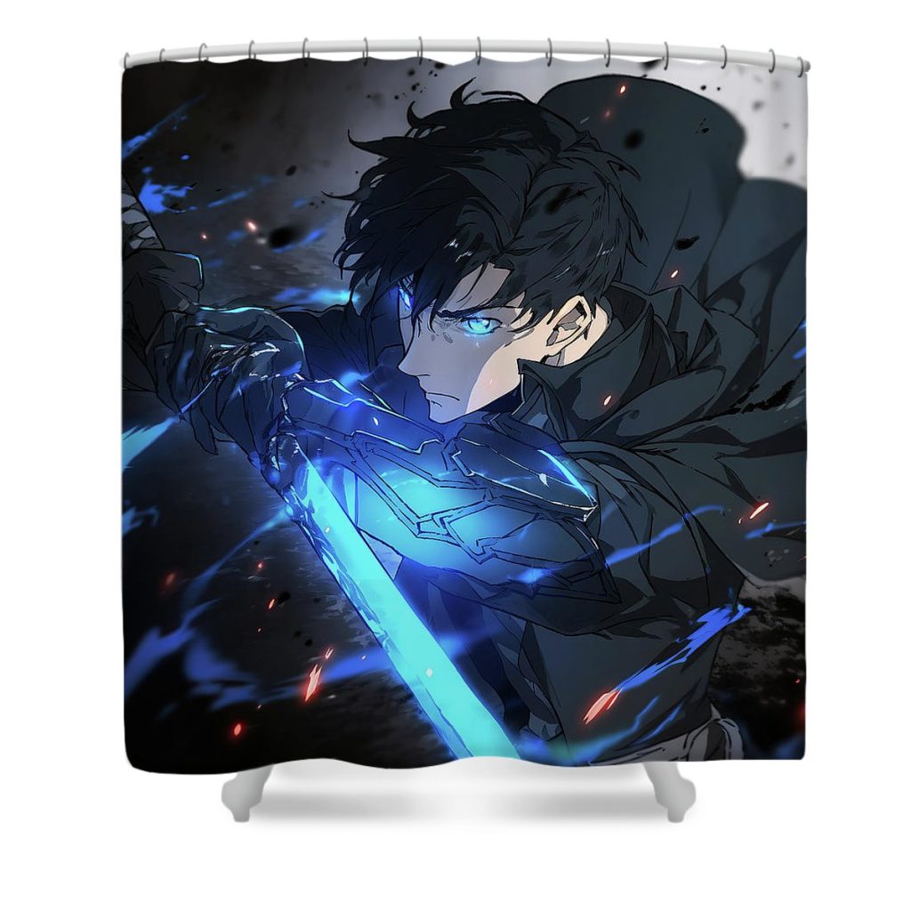 3 sung jin woo nguyen hai - Anime Shower Curtain Shop