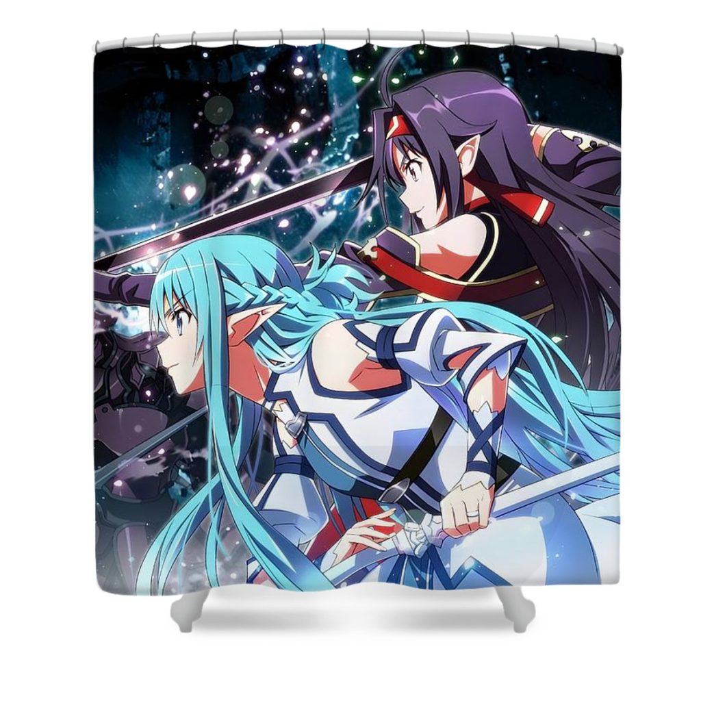 3 sword art online ii celestina paul - Anime Shower Curtain Shop