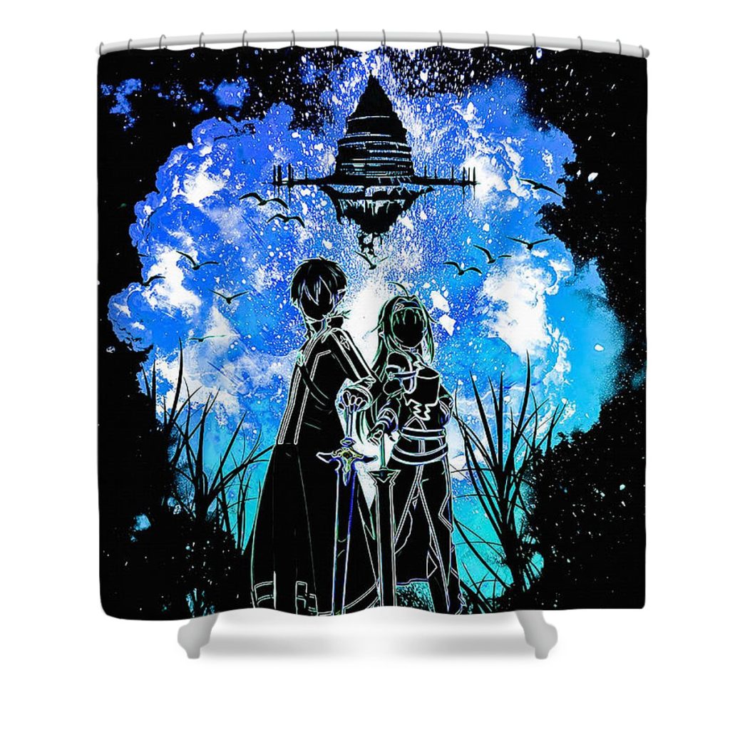 3 sword art online jennifer straw - Anime Shower Curtain Shop