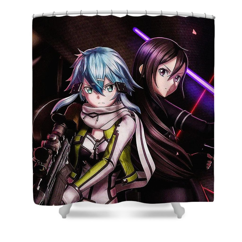 3 sword art online sean escobar - Anime Shower Curtain Shop