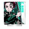 3 tanjiro gab fernando transparent - Anime Shower Curtain Shop