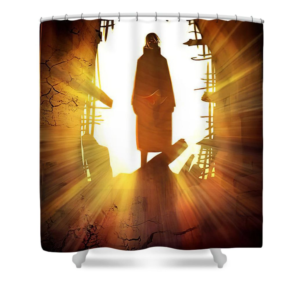 3 uchiha itachi akatsuki nguyen hai - Anime Shower Curtain Shop